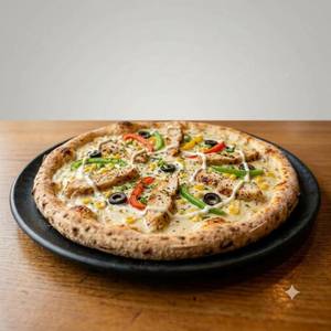 Chicken Alfredo Pizza