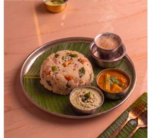 Upma With Filter Coffee