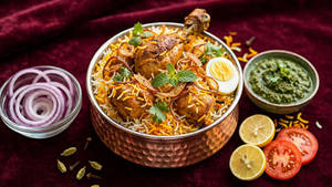 Hyderabadi Murgh Biryani