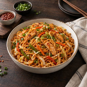 Chicken Schezwan Noodles