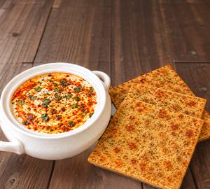 3 Ajwain Paratha With Dahi Tadka