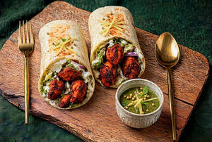 Lahori Murgh Boti Roll