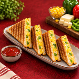 Cheese Corn Mayonnaise Toast