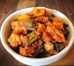 Aloo bhendi masala
