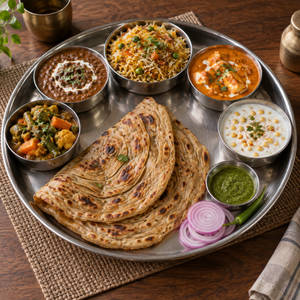 Paratha Thali