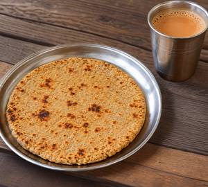 Plain Bhakri Fish Tea Combo