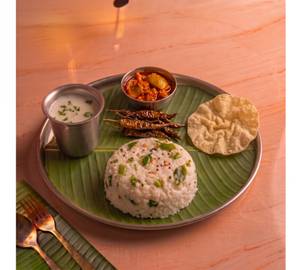 Curd Rice With Buttermilk
