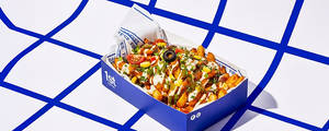 Loaded tandoori baked fries MW