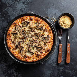 Wild Mushroom Pizza [10"]
