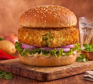 Punjabi Tikki Blast Burger