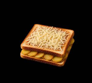 Potato Cheese Slice Toast