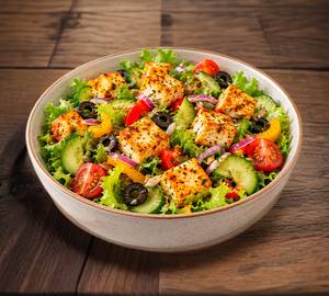 Broccoli Paneer Salad With Broken Wheat