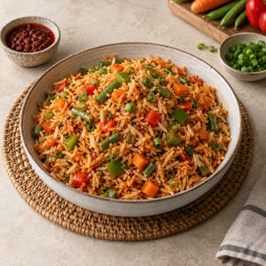 Veg Schezwan Fried Rice