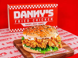 Krispy Punjabi Chicken Burger