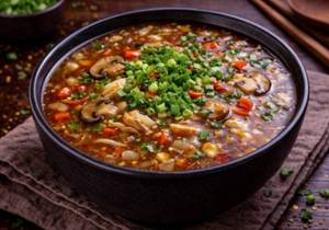 Hot & Sour Manchow Veg Soup