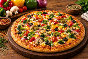 Veggie Loaded Pizza