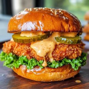 Buffalo Chicken Burger
