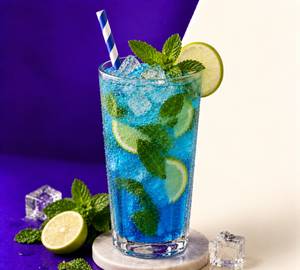 Blue Caribbean Mojito