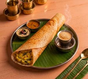 Paper Masala Dosa [1 Pc] With Filter Coffee