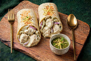 Malai Murgh Roll