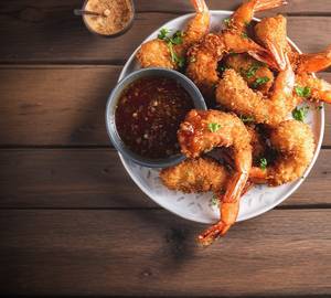 Broasted Prawns( 6-7 Pieces)