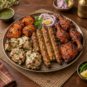 Assorted Non Veg Tandoori Platterassorted Non Veg Tandoori Platter