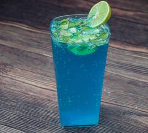 Blue Curacao Mocktail