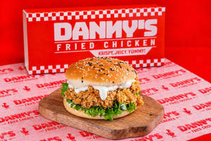 The Garlic Ranch Chicken Burger