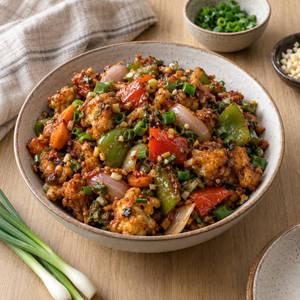 Crispy Veg In Hot Garlic Sauce-dry