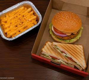 Burger And Sandwich Sharing Combo