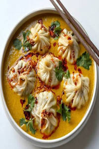 Himalayan  Jhol Momo (veg)