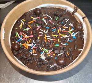 Dark chocolate [bowl cake]