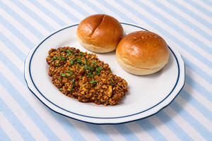 Paneer Bhurji With Brioche Buns