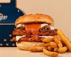 Tandoori Chicken Smash Burger