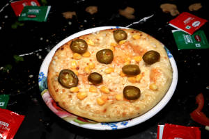Jalapeno & Corn Pizza [ 7 Inches ]