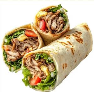 Chicken Afghani Roll