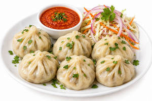 Chicken Momo Steam