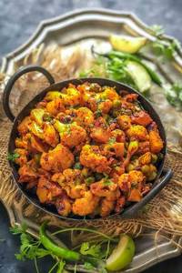 Aloo matar dry