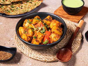 Hing Dhaniya Ke Aloo