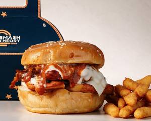 Makhni Grilled Chicken Burger