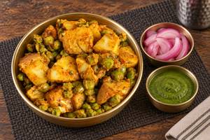 Aloo Matar Dry