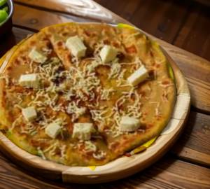 Aloo paratha paneer butter