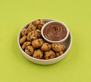 Choco Chip Cookies [Mini] With Nutella Dip