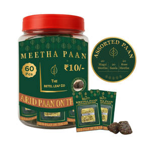 Grab N Go Arid (Dry) Assorted Paan (Pack of 60)