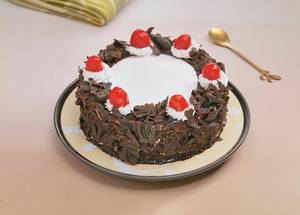 Eggless Black Forest Cake