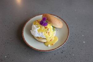 Egg Benedict Burger