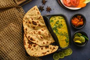 Yellow Dal + Tandoori Roti (2 Pcs)