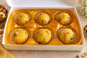 Kesar Laddu 6 Pcs. Box