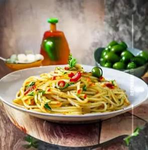 Spaghetti Aglio Olive Pasta