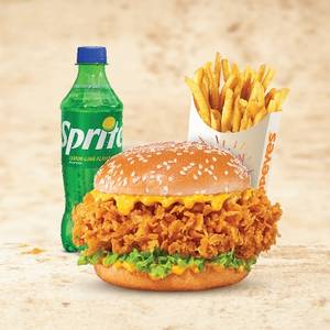 Bold Chicken Sandwich, Fries & Sprite Meal
